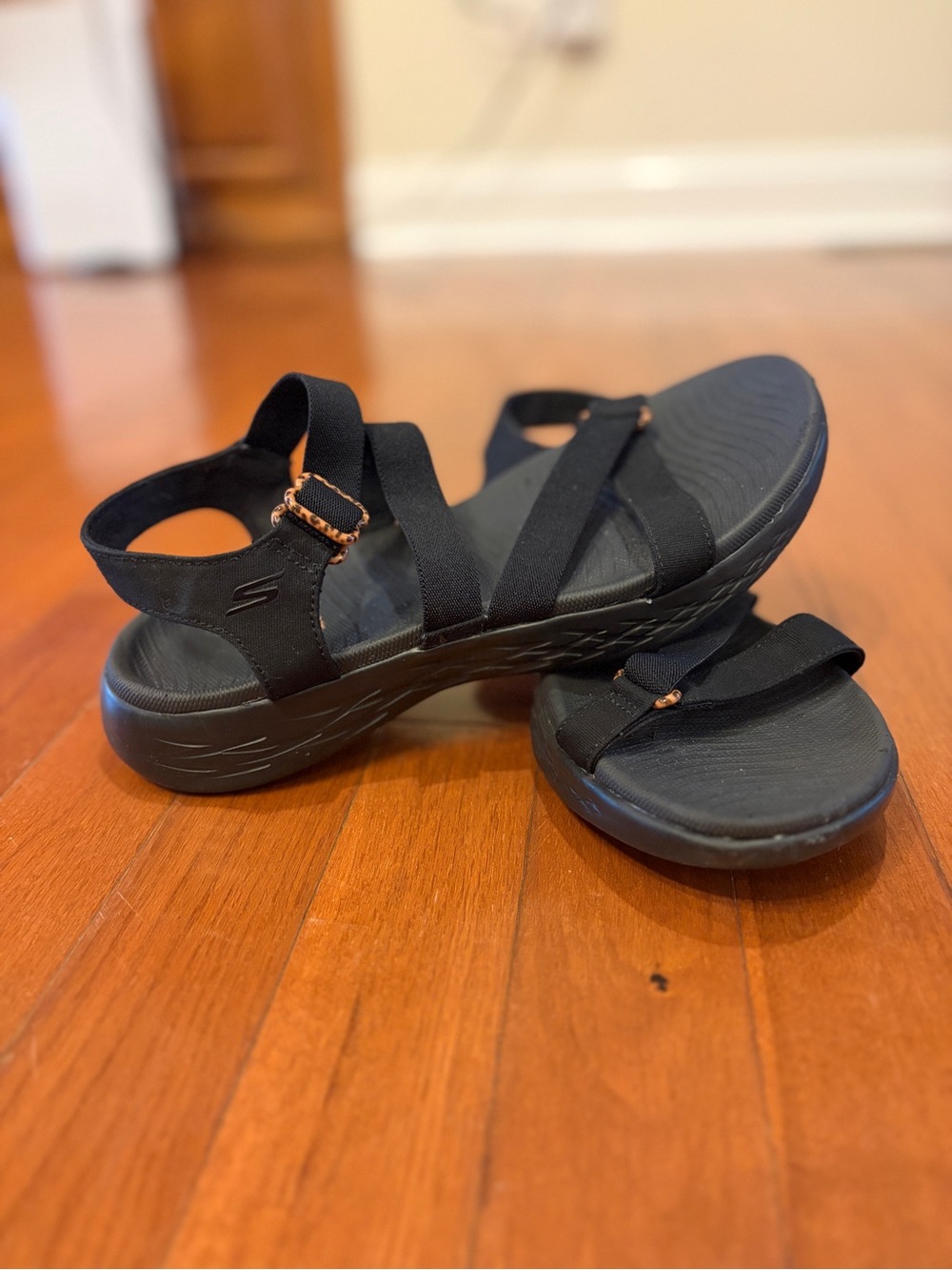 Skechers | Womens Black On the Go Sandals